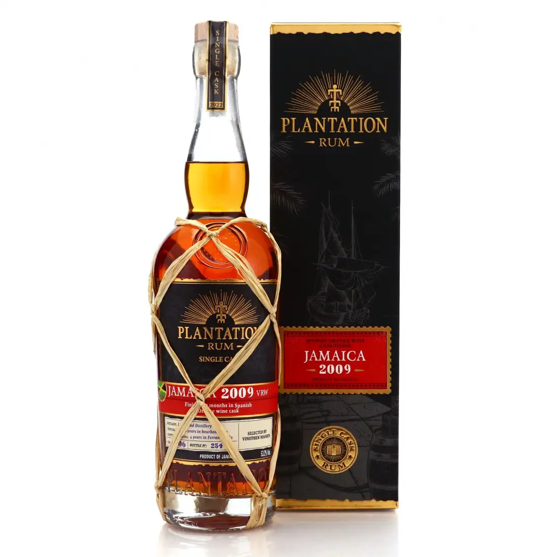Image of the front of the bottle of the rum Plantation Jamaica (Vinothek Massen) VRW