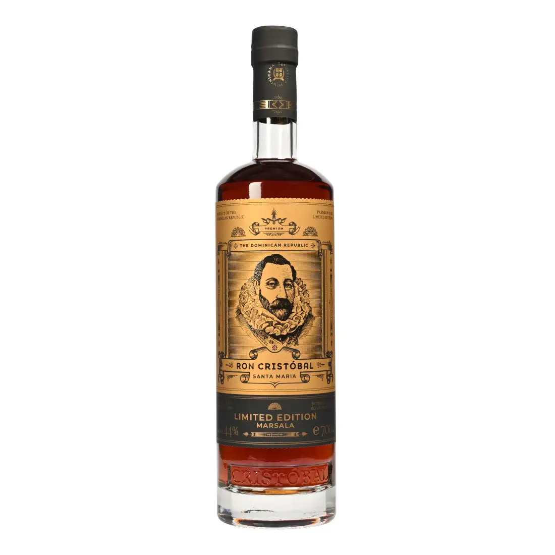 Image of the front of the bottle of the rum Ron Cristóbal Santa Maria Marsala (Limited Edition)