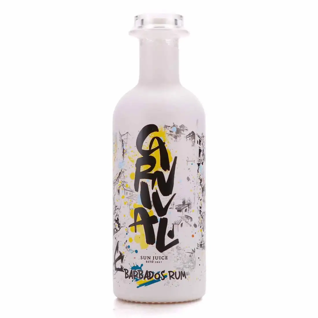 Image of the front of the bottle of the rum Carnival Barbados Rum