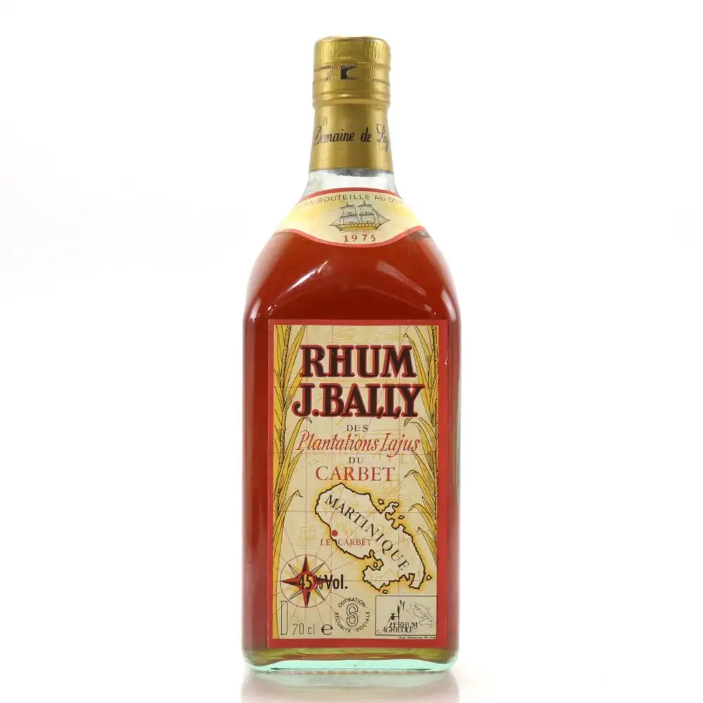 Image of the front of the bottle of the rum Plantation Lajus du Carbet