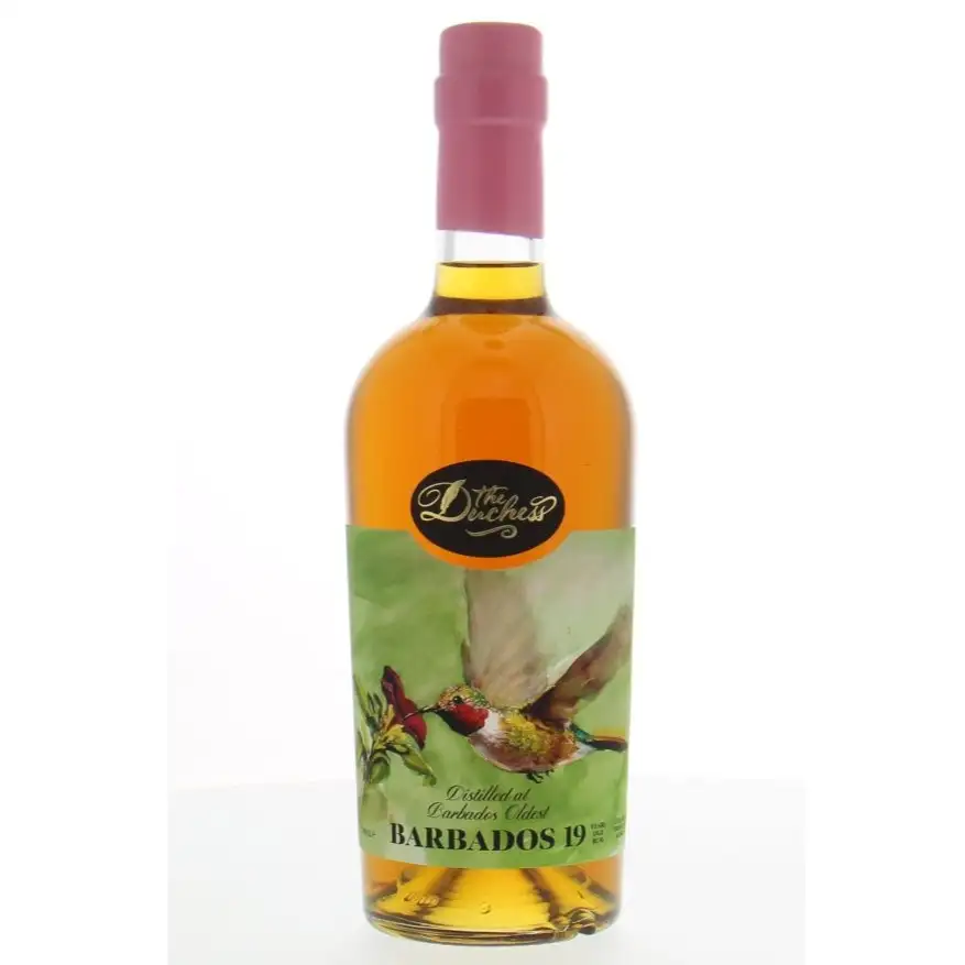 Image of the front of the bottle of the rum Barbados 19